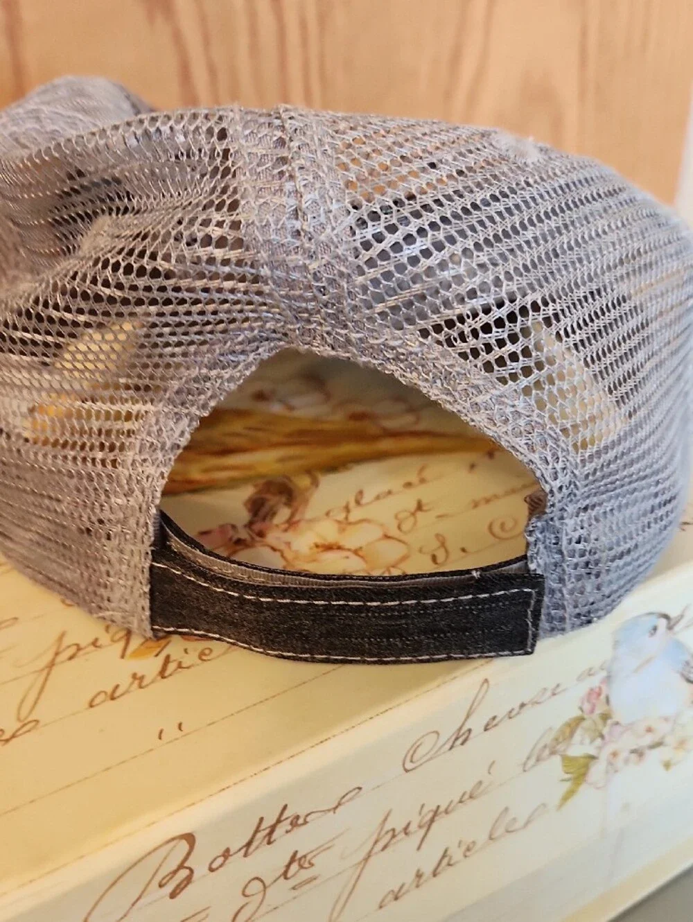 Katydid Beige & Tan Mesh Trucker Hat